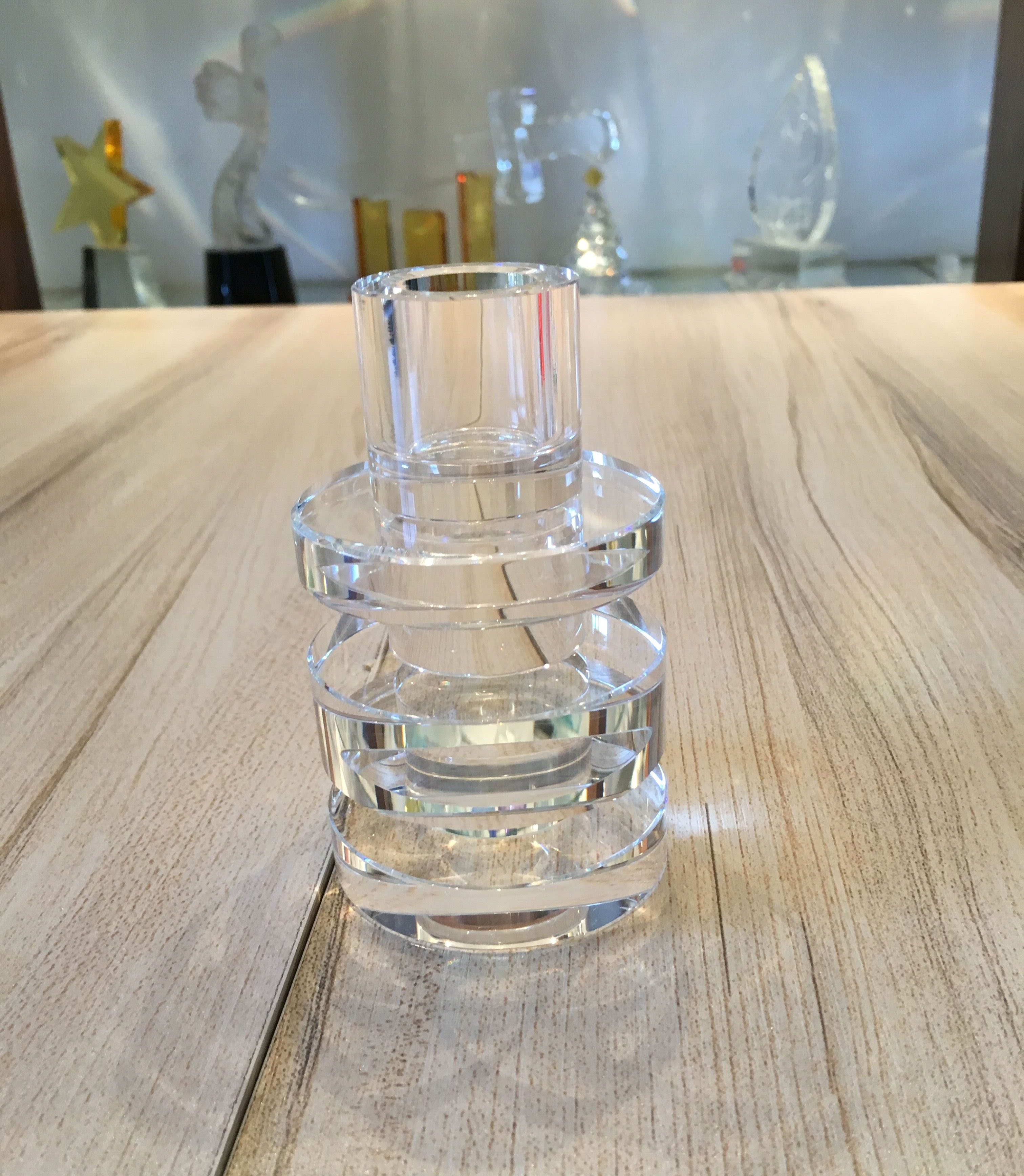 crystal candle holder CF0006