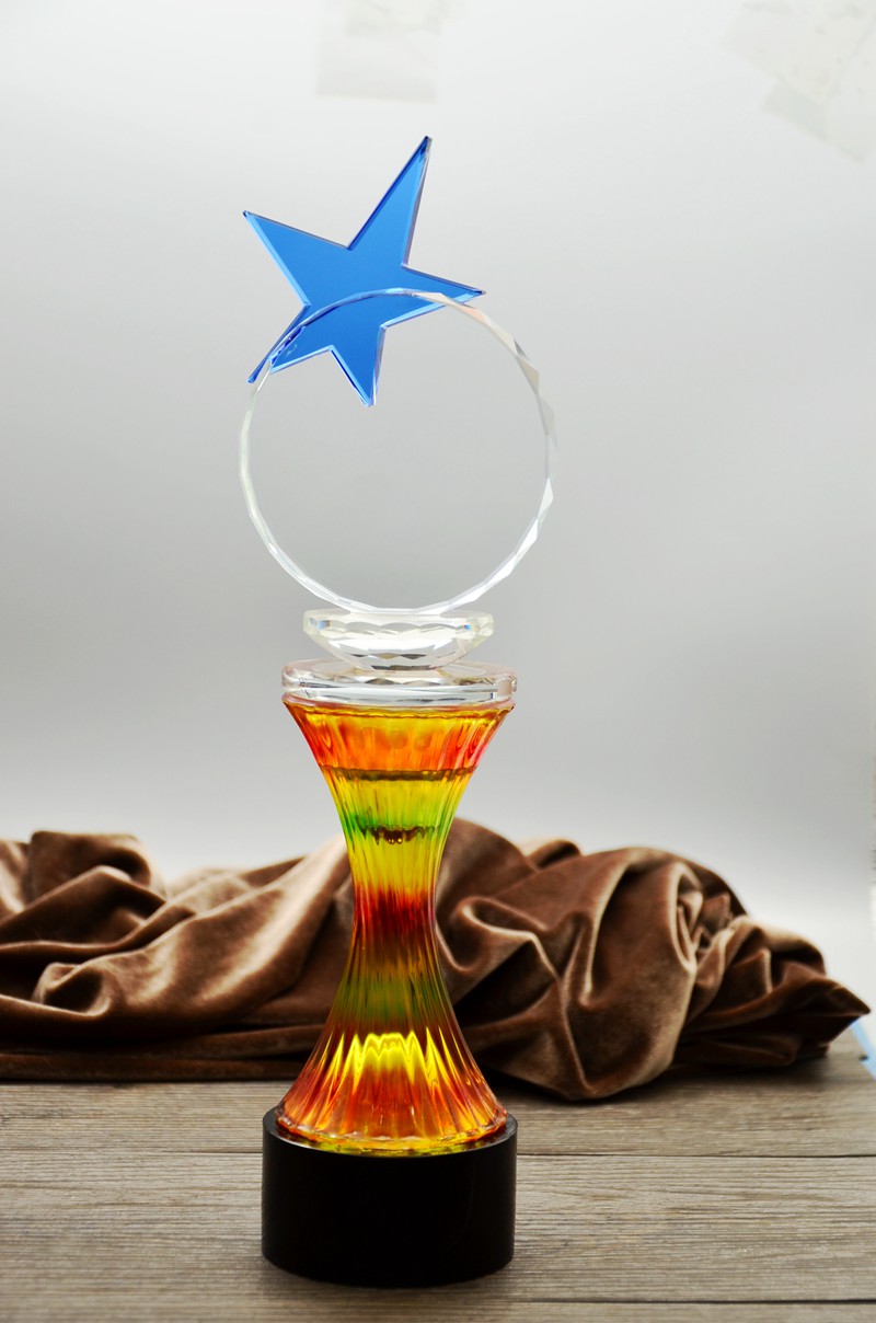 crystal trophy CA0017