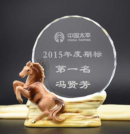 crystal plaque CB0008