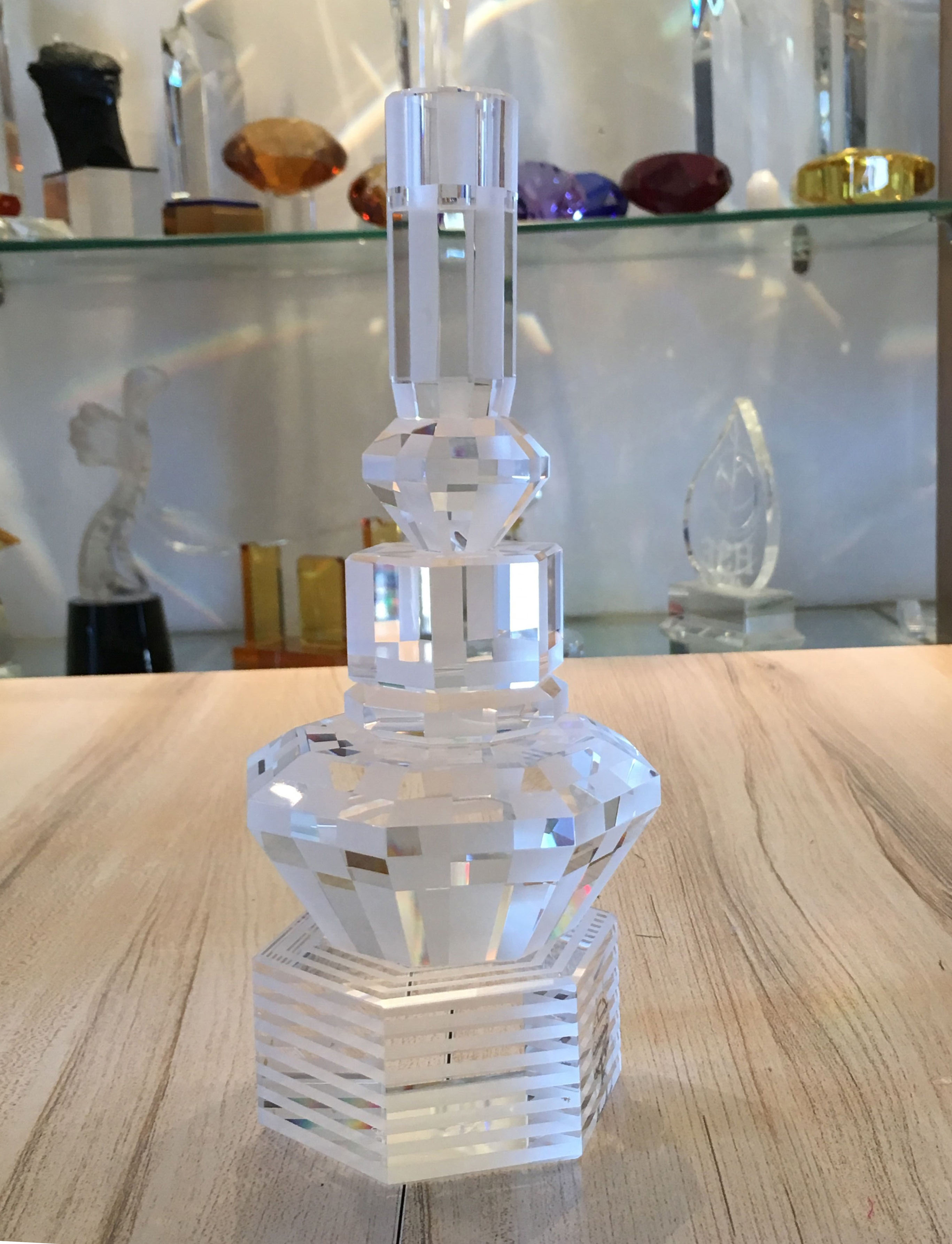 crystal candle holder CF0010