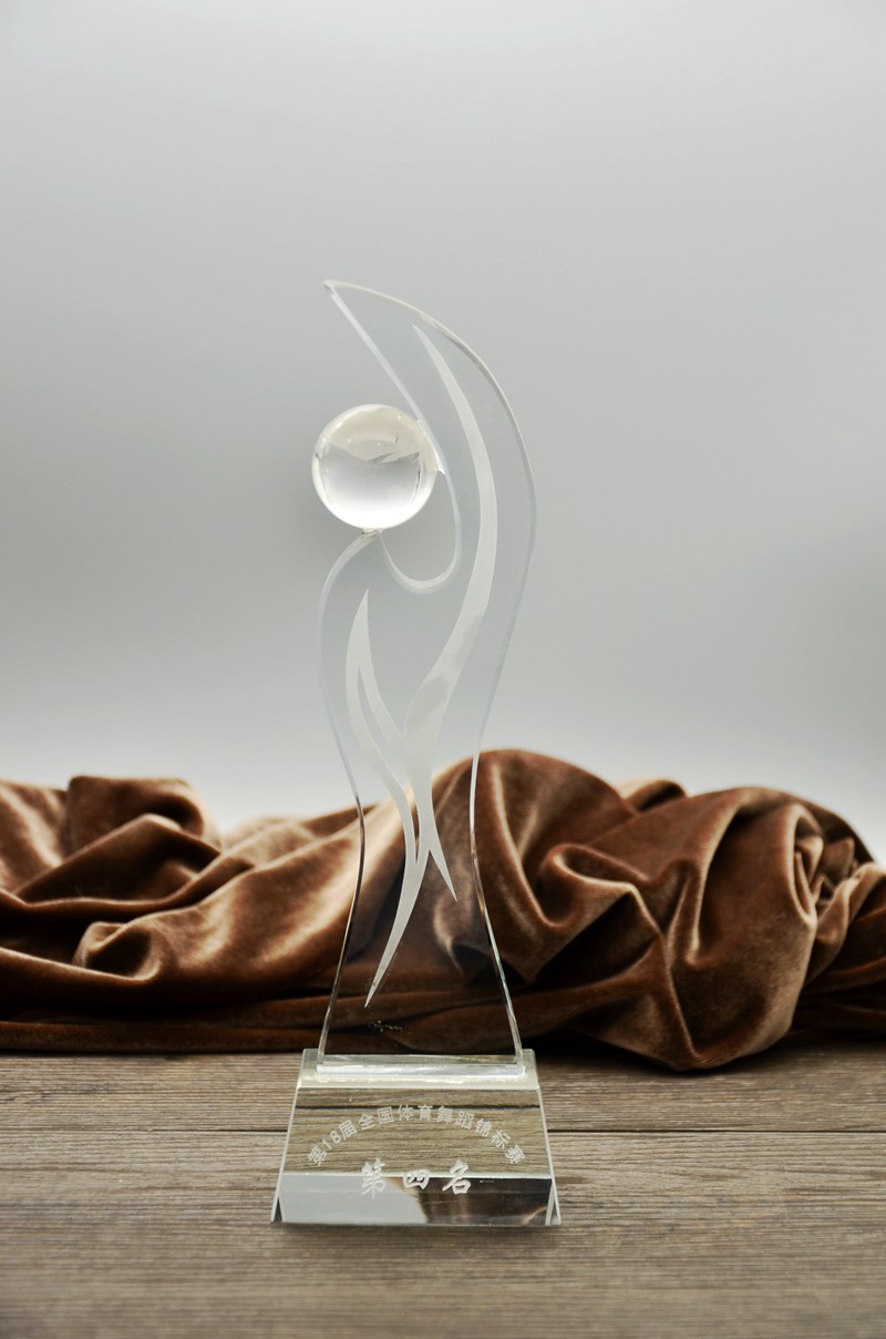 crystal trophy CA0014