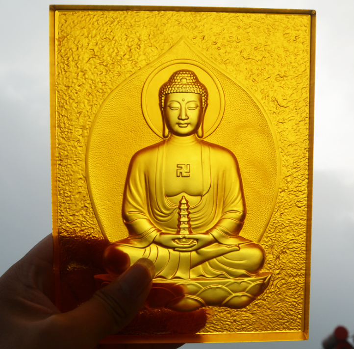 Glaze figue of the Buddba GC0029