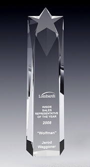 水晶五角星 CD0016