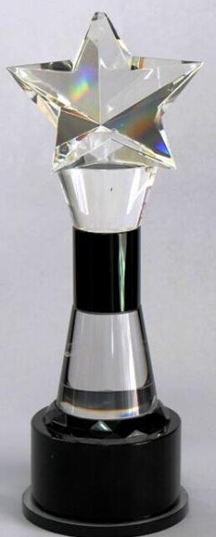 crystal trophy CA0039