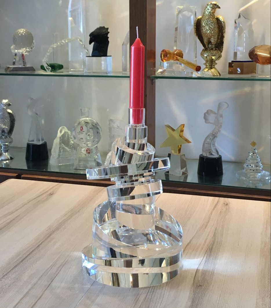 crystal candle holder CF0019