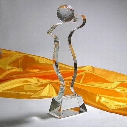 crystal trophy CA0041