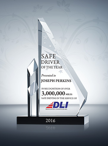 crystal plaque CB0031