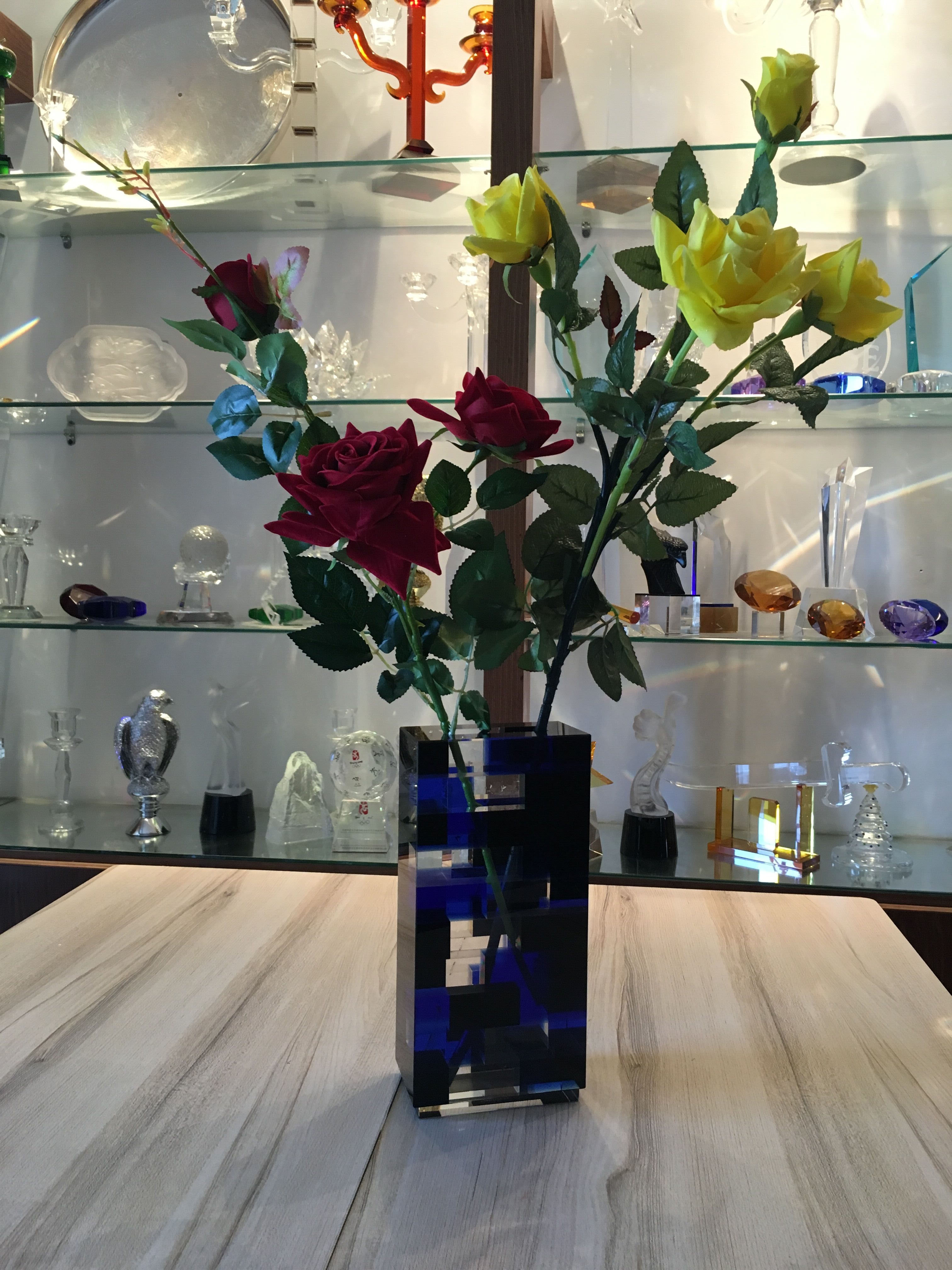 crystal candle holder CF0023