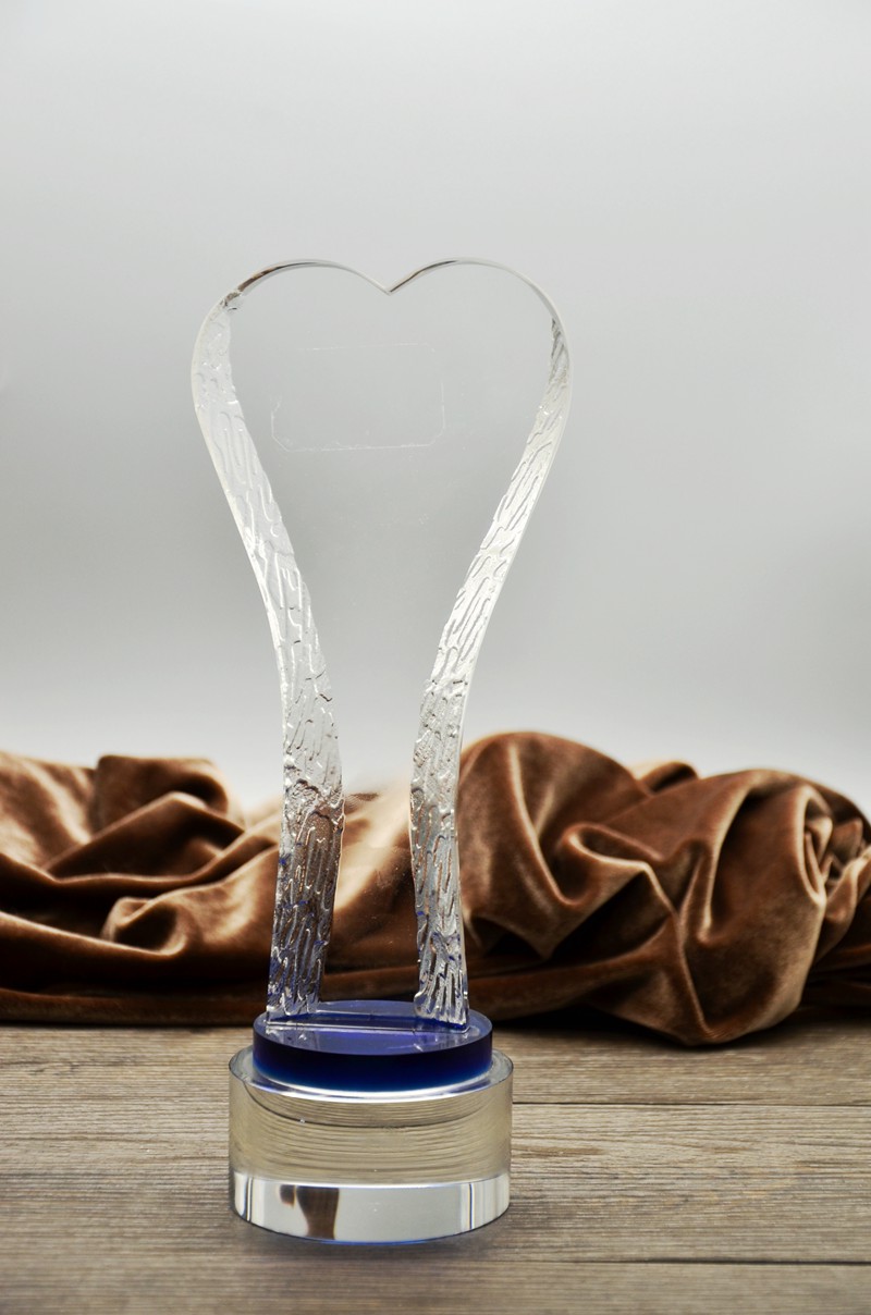 crystal trophy CA0011