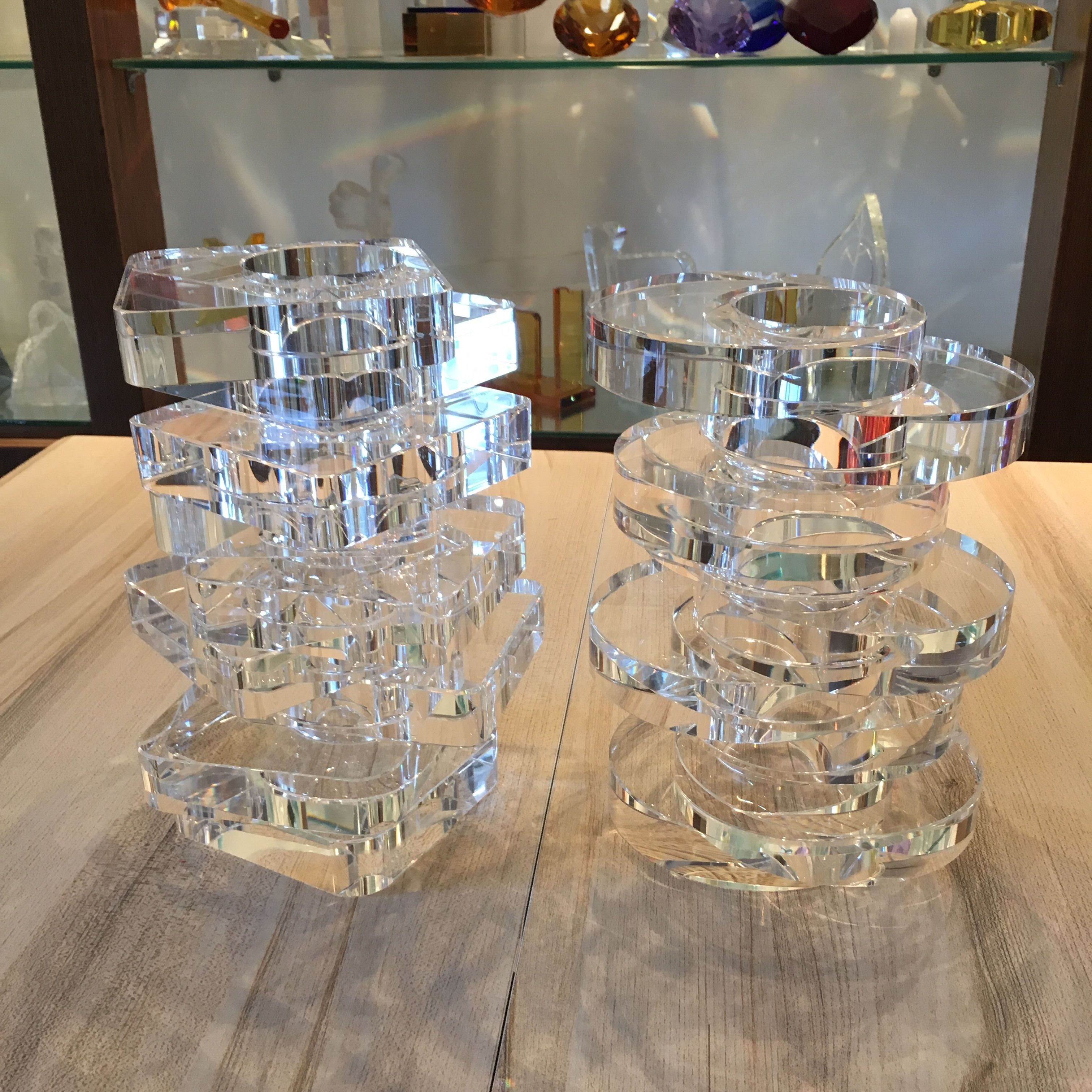 crystal candle holder CF0030