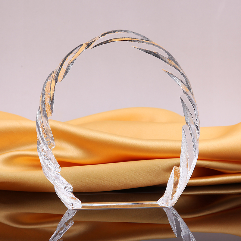 crystal plaque CB0043