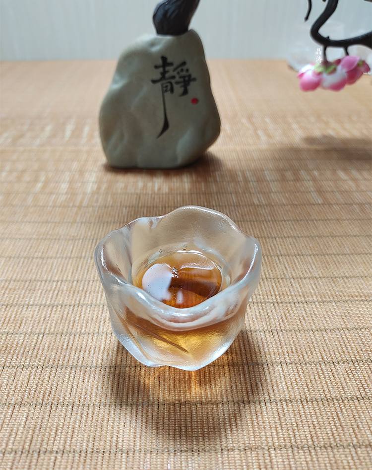 Glass tea set Stone products cup