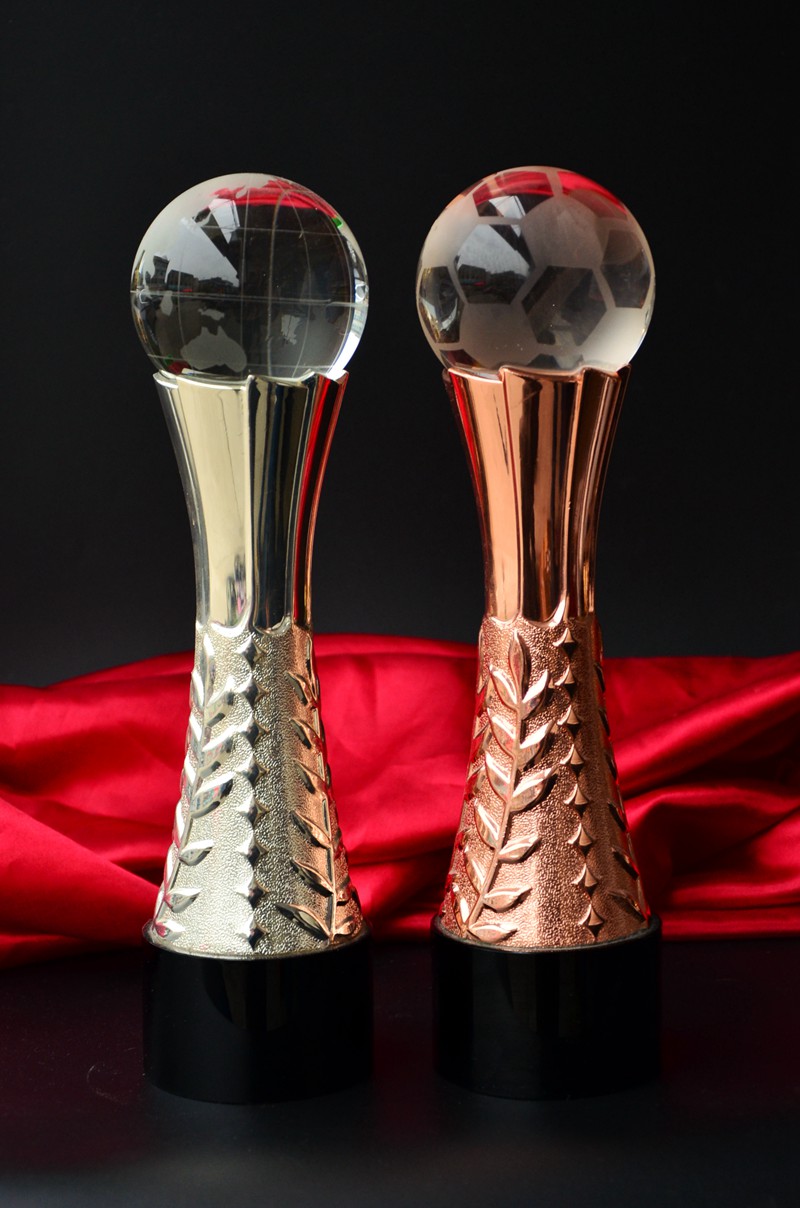 crystal trophy CA0027