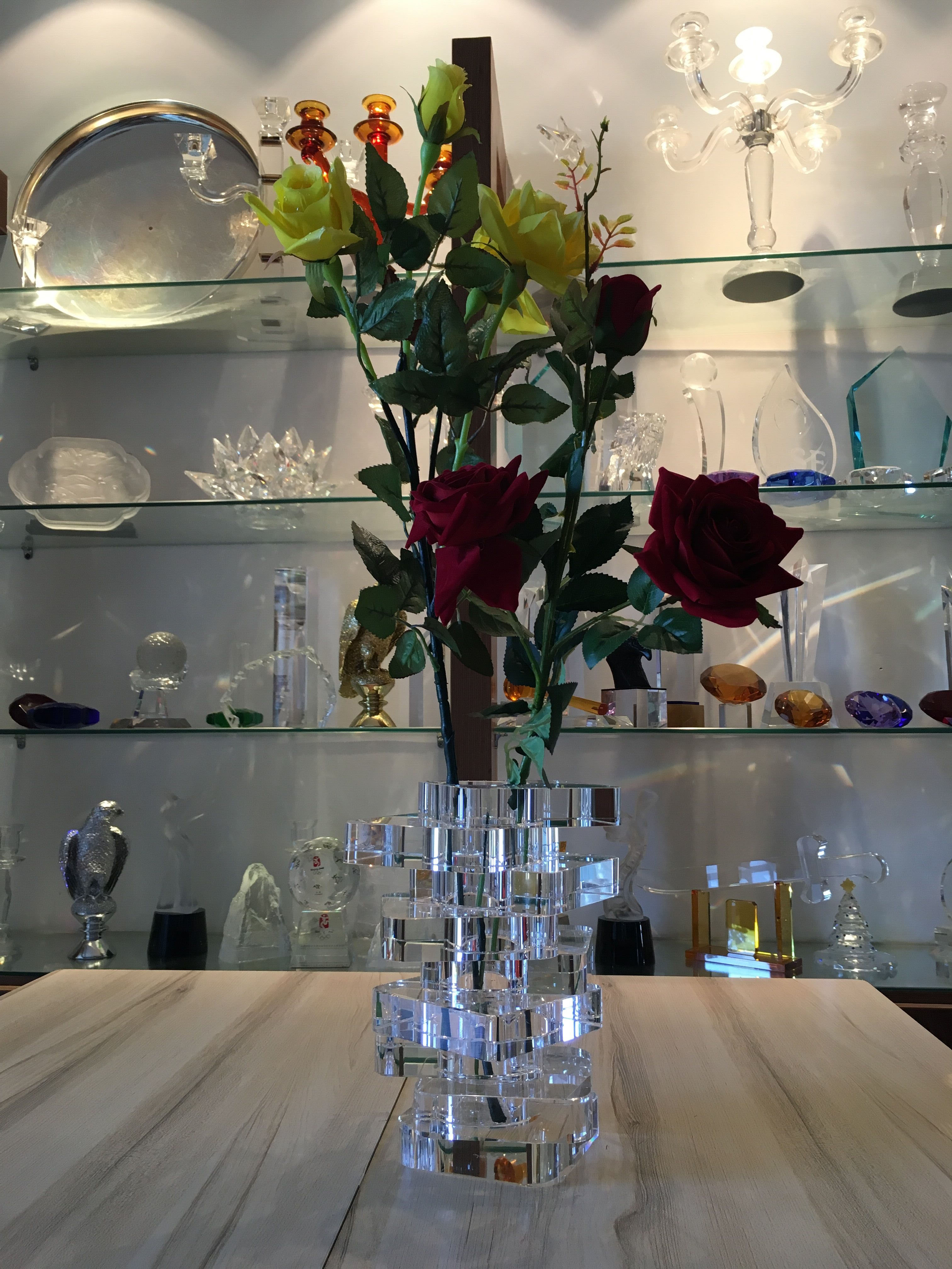 crystal candle holder CF0024