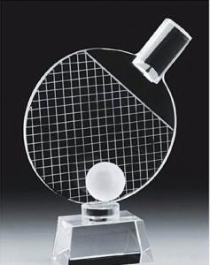 crystal trophy CA0038