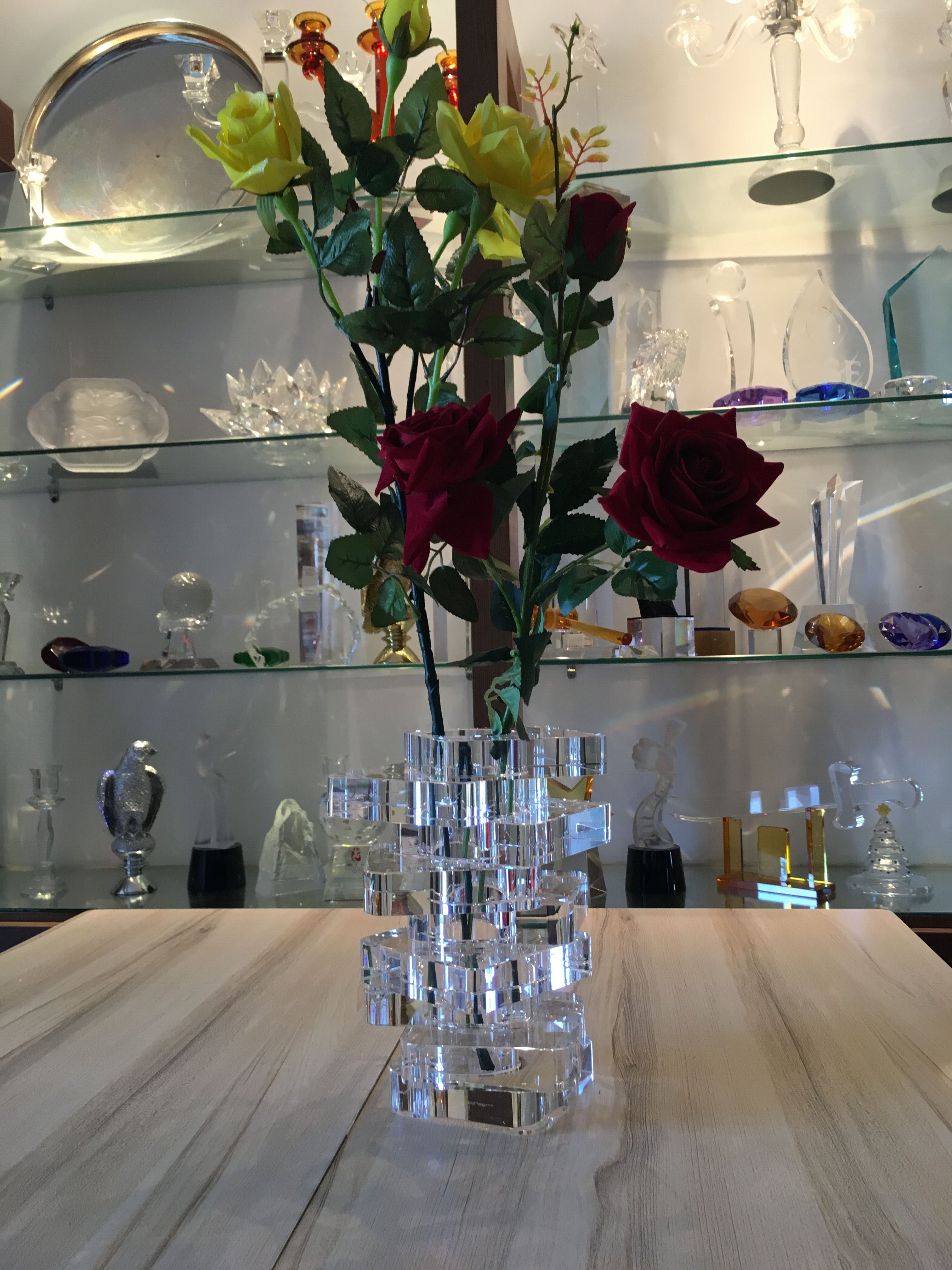 crystal candle holder CF0027