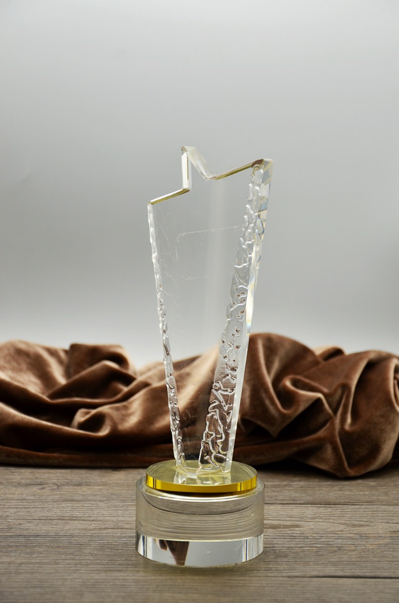 crystal trophy CA0012