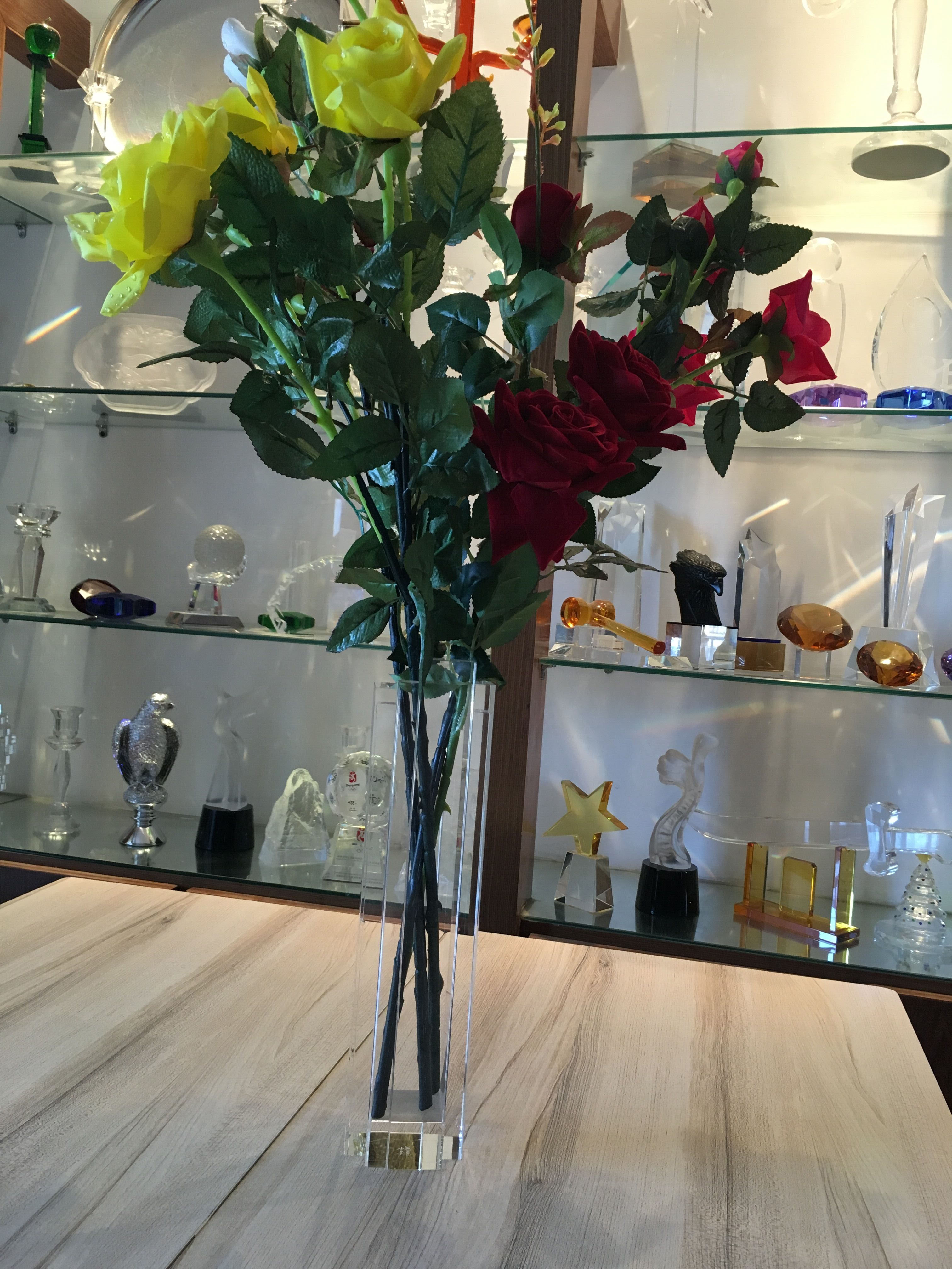 crystal candle holder CF0028