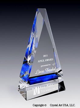 crystal plaque CB0020